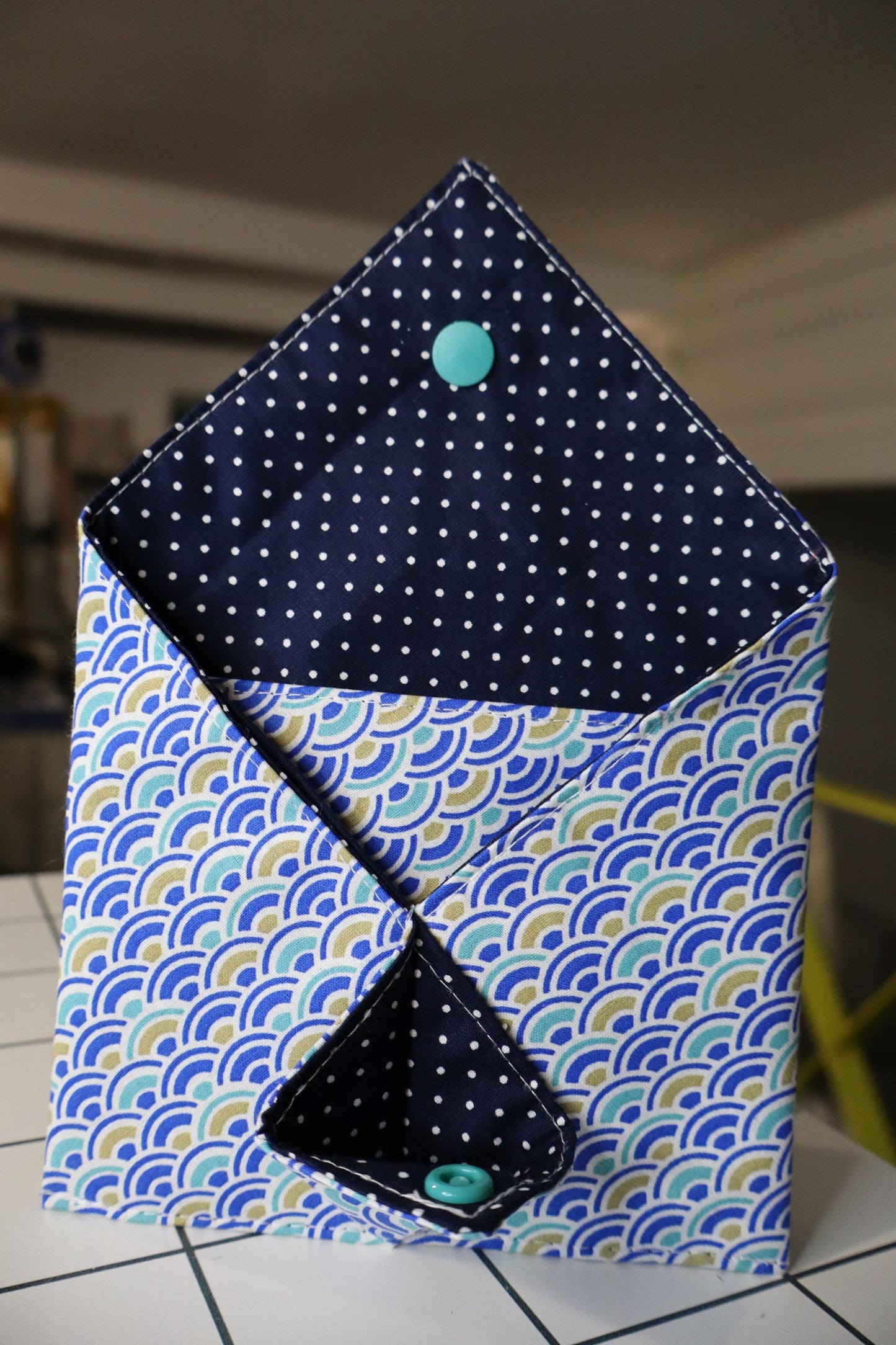 Mini origami wallet passport cover travel idea