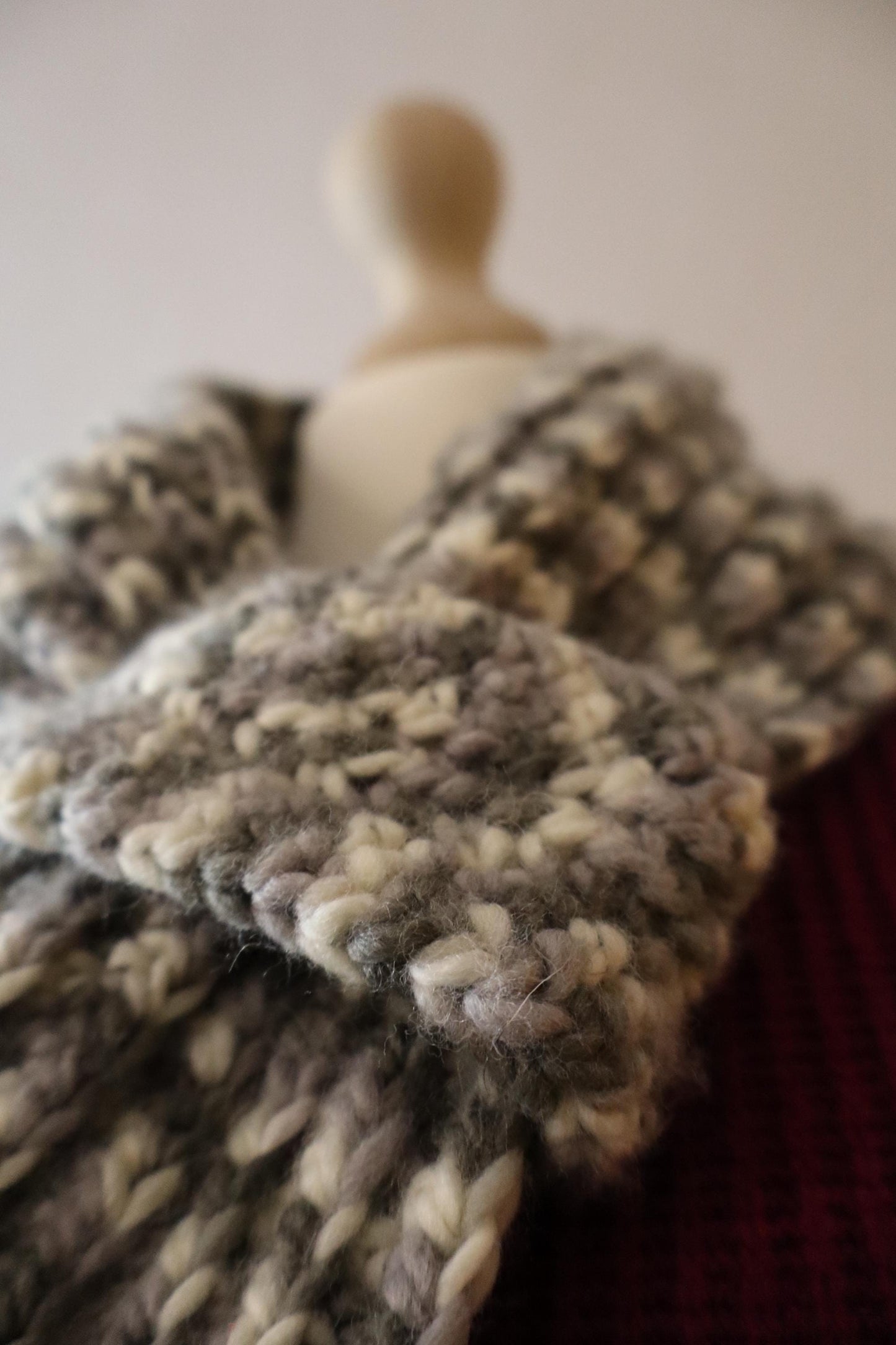 Scarf SKARFAKIA Salt and Pepper