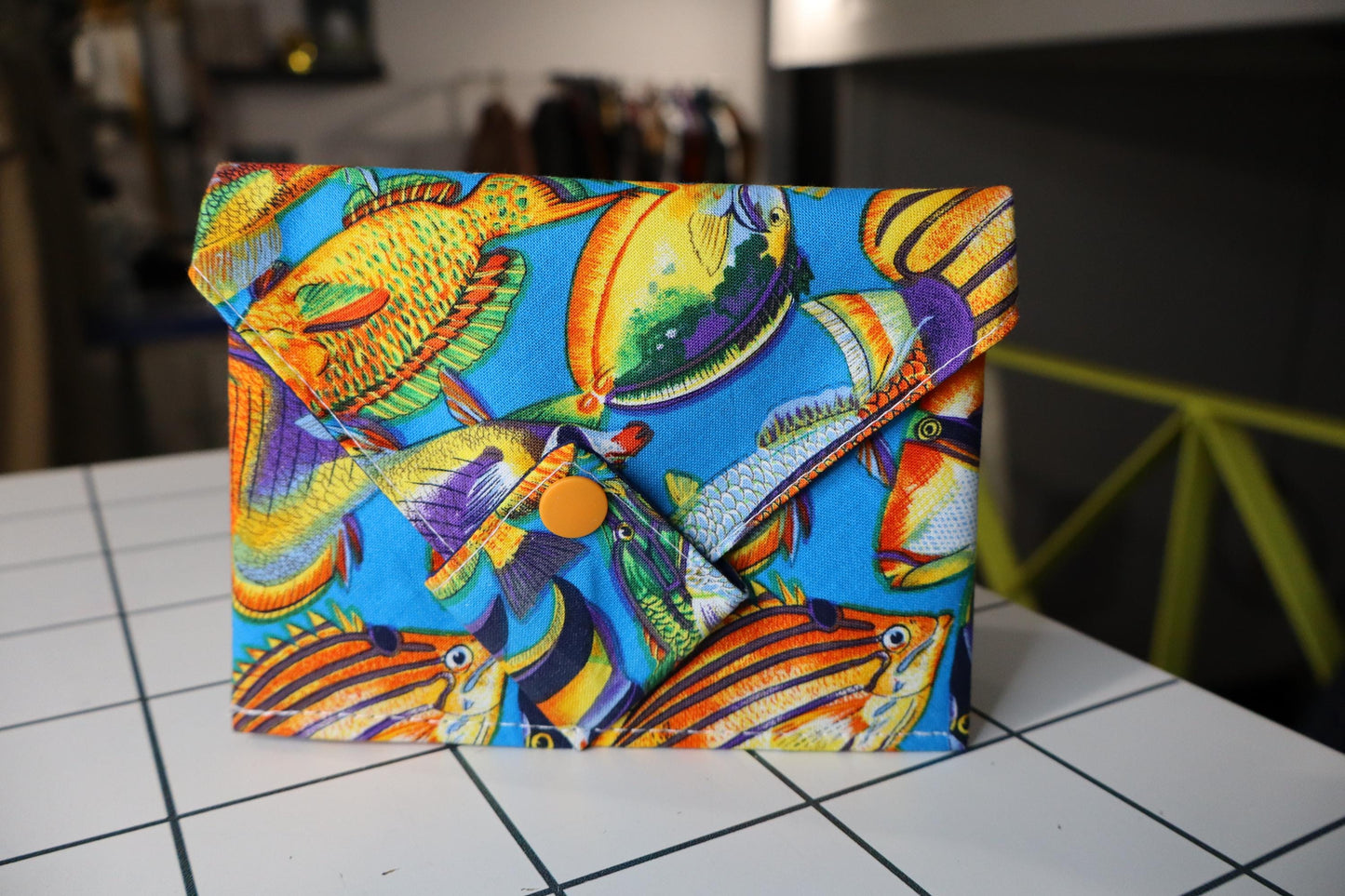 Mini origami wallet passport cover travel idea