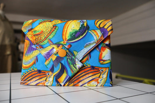 Mini origami wallet passport cover travel idea