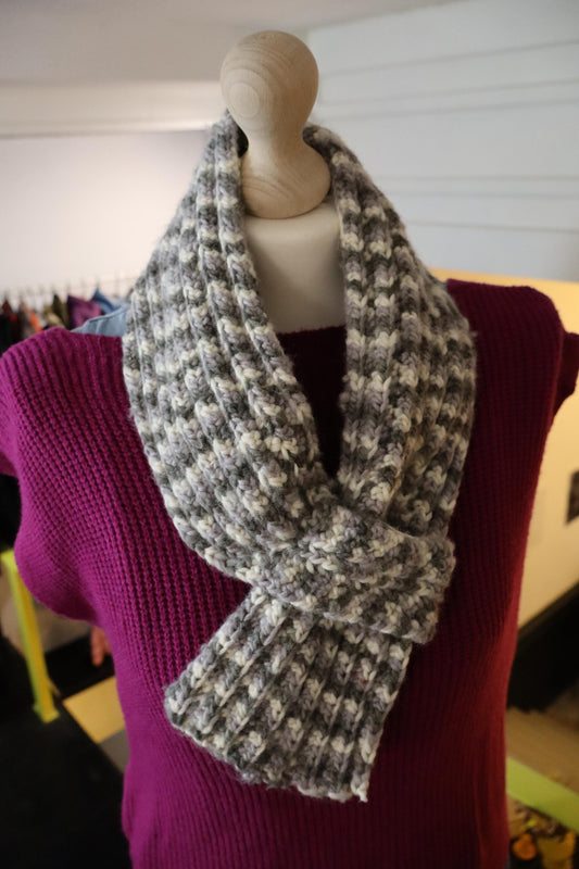 Scarf SKARFAKIA Salt and Pepper