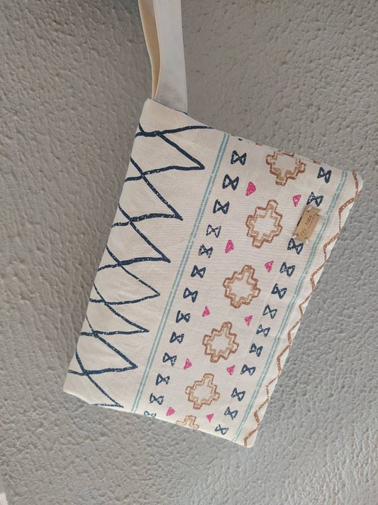 Protezione per libro, custodia per libri, custodia per libri in tessuto, regalo per amanti dei libri, portafoglio grande, borsa grande