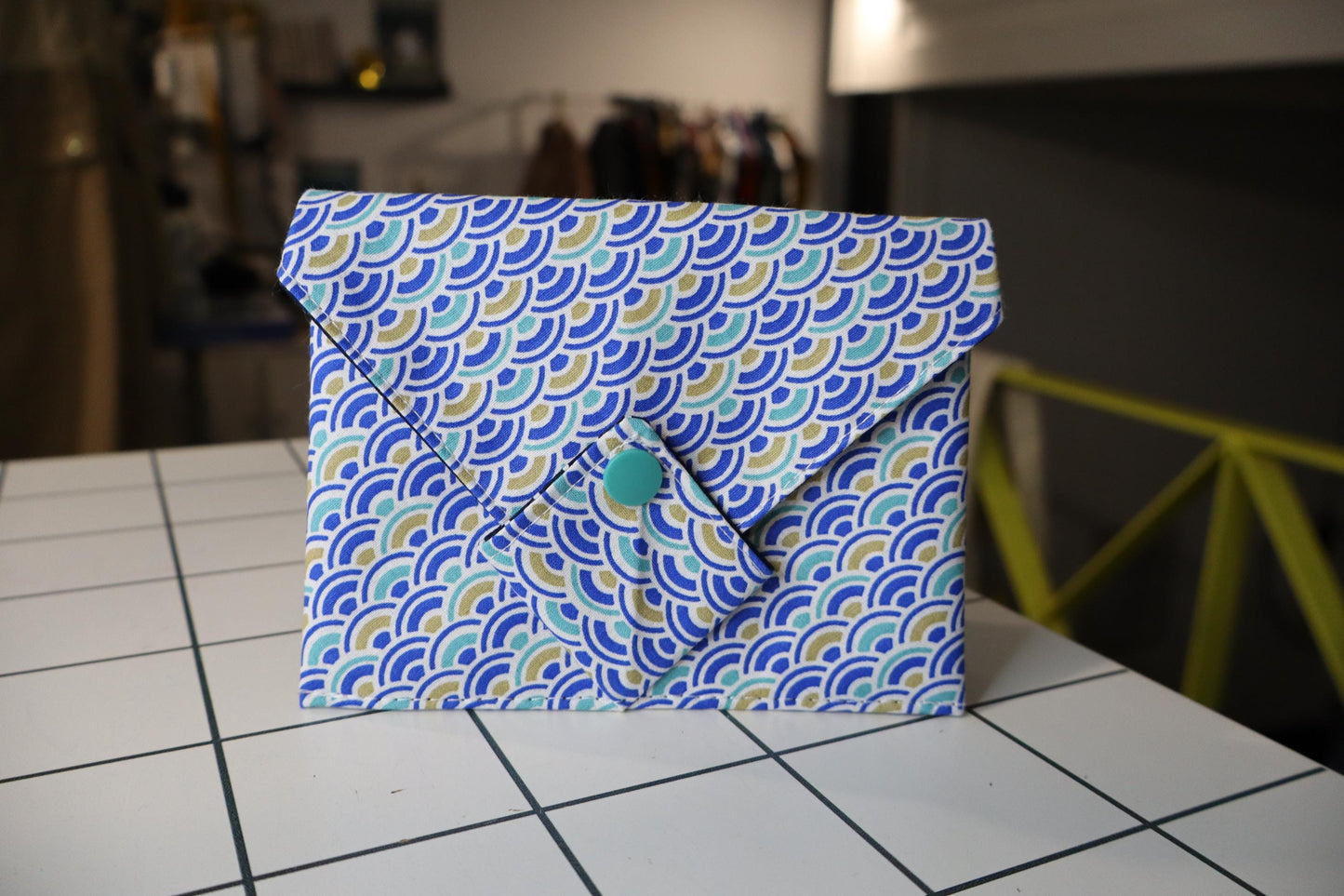 Mini origami wallet passport cover travel idea