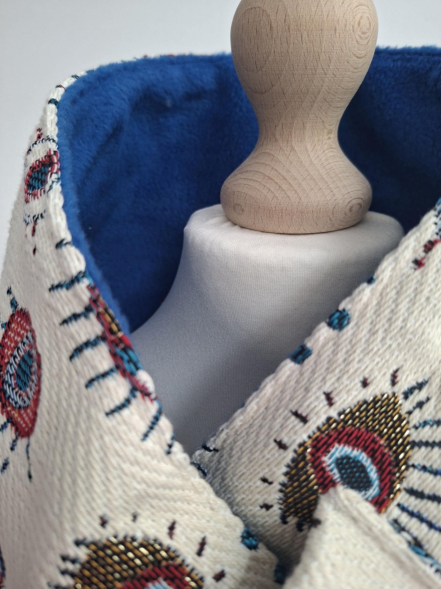 Scarf SKARFAKIA with greek eyes lucky