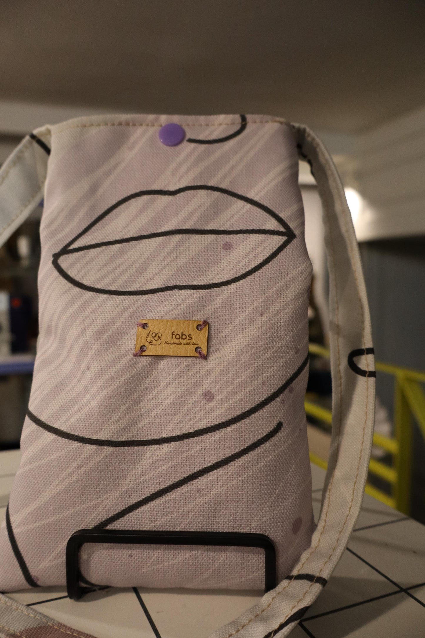 Mini crossbody bag cellphone bag cotton gift idea trip idea